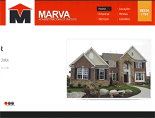 Tablet Screenshot of marva.com.br